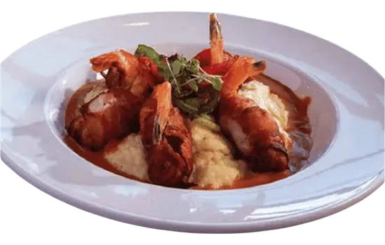 Shrimp & Grits  (5)