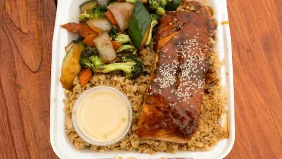 Hibachi Salmon