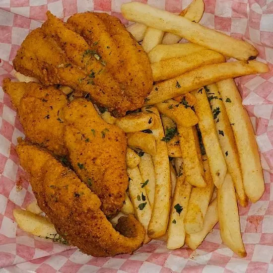 Catfish & Chips Basket