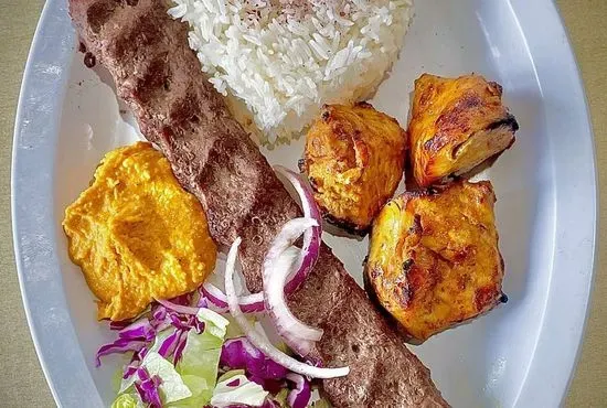 Combo Kabob Plate