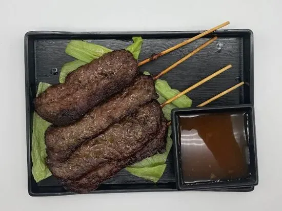 A2. Beef Satay-4pcs