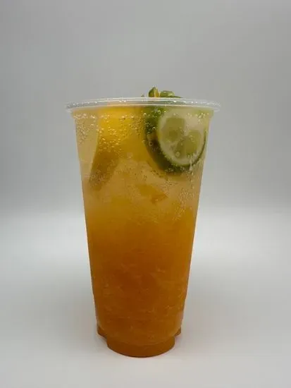 Peach Sparkling Drink