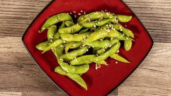 Garlic Edamame