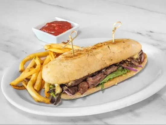 Skirt Steak Sandwich