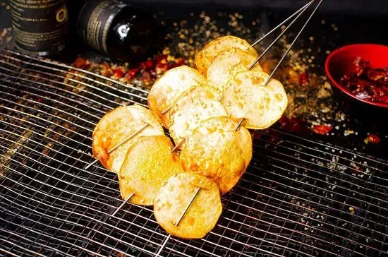 Slices Sweet Potato Skewers(2) 地瓜片(2)