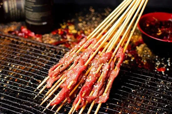 Beef Sashimi Skewers(12) 东北灵魂生串儿(12)