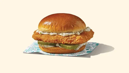 Flounder Fish Sandwich