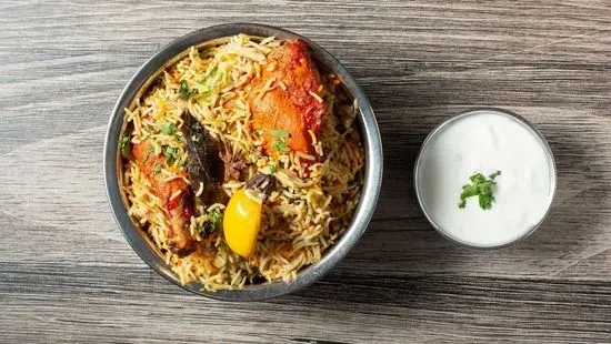 Tandoori Chicken Extra Biryani