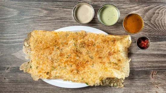 Onion, Tomato & Chilli Dosa