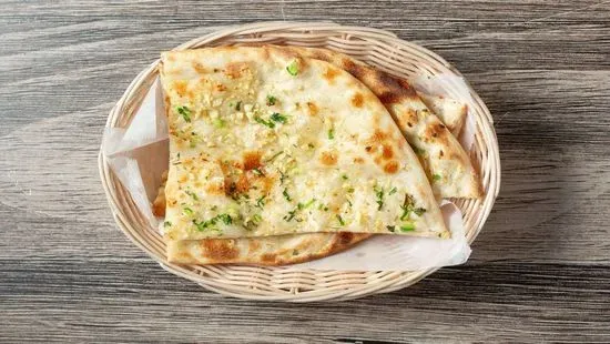 Garlic Green Chili Naan