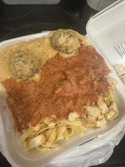 Pick 2 Pasta & 2 Sauce