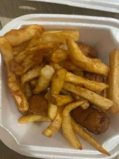 Kid Corndogs  W/Fries