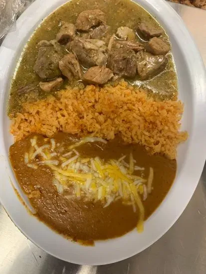 Chile Verde Plate