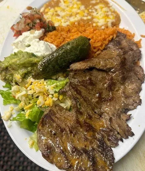 Carne Asada Plate