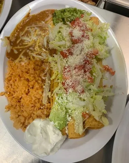 Taquitos plate