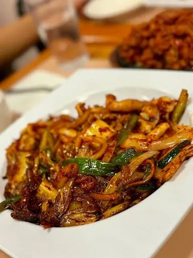 Pan Fried Squid