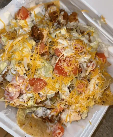 Buffalo Chicken Nachos