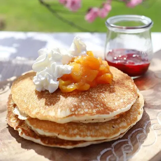 Peach Pit Pancakes