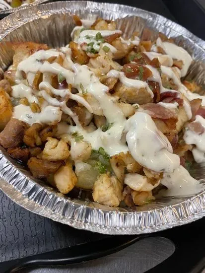 Chicken Bacon Ranch Baked Potato Bowl