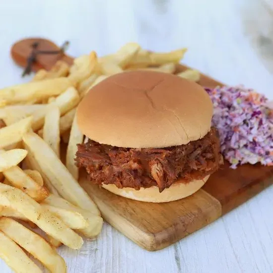 Pit Boss Pulled Pork Sandwich