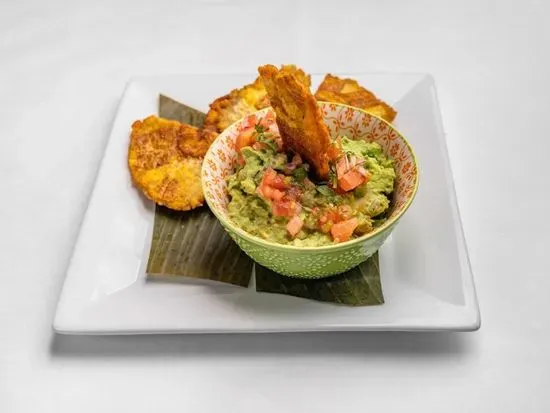 Guacamole con Tostones