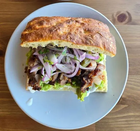 Torta de Carnitas