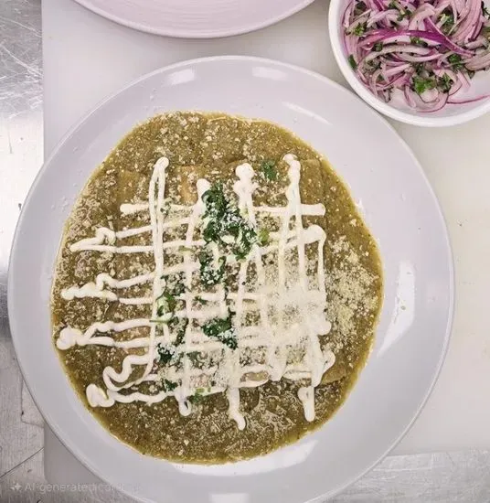 Enchiladas Verdes