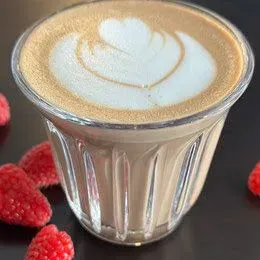 White Chocolate Raspberry Latte