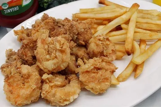 9. Fried Jumbo Shrimp (8 Pieces)
