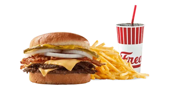 Freddy's Original Bacon and Cheese Double Combo