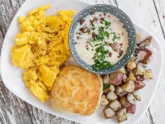 Biscuit and Gravy Meal