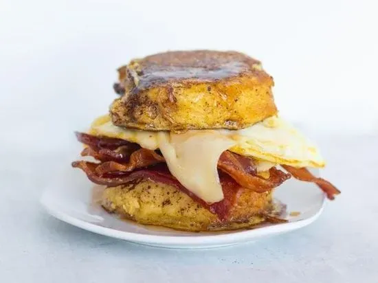 French Toast Biscuit Sandwich