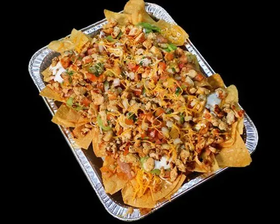 Chicken   Mega Nachos  Large