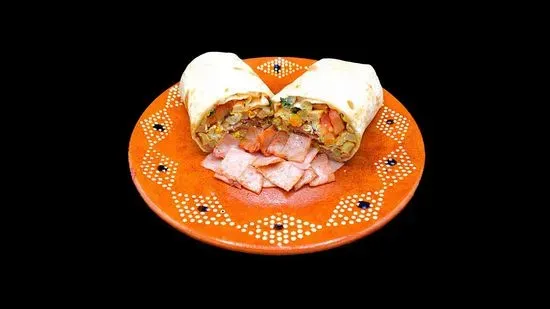 Ham Breakfast Burrito