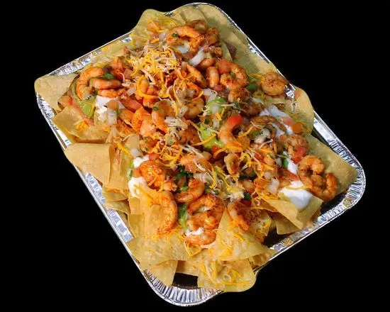 Shrimp Mega Nachos Large