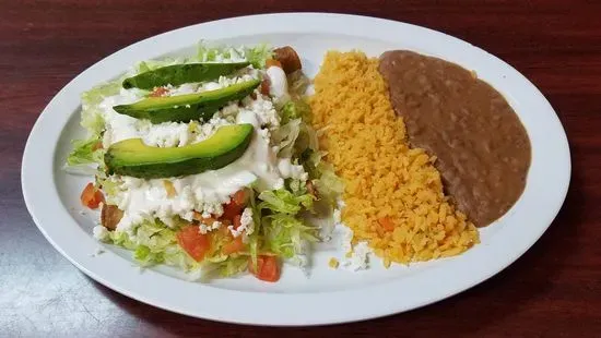 Flautas de pollo