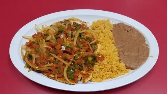 Bistec a la mexicana