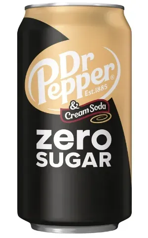 Dr Pepper Cream Soda Zero