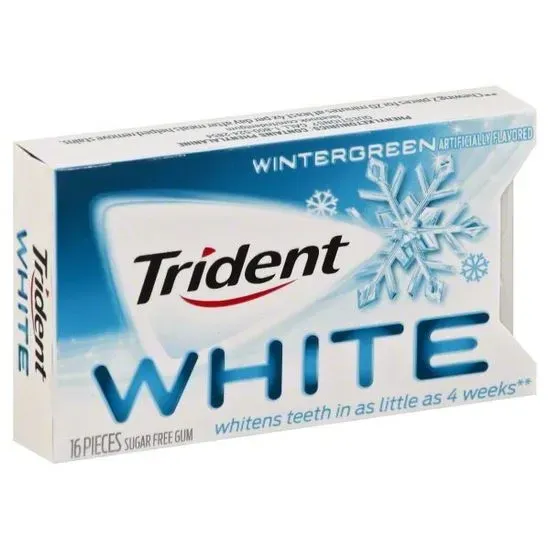Trident white wintergreen