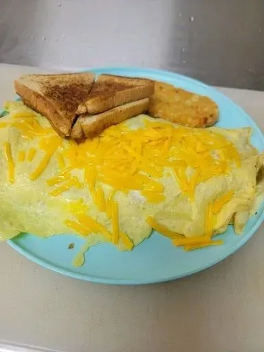 Omelette - Meat and cheese