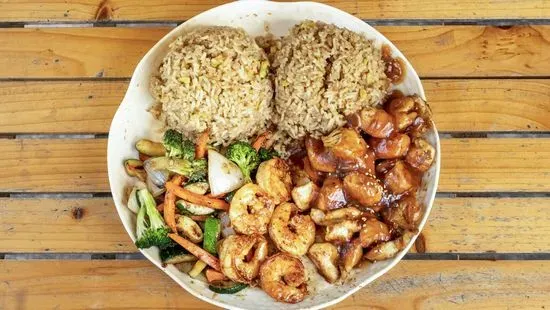  Hibachi Chicken & Shrimp