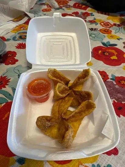 A6. Crab Rangoon (2 Pieces)