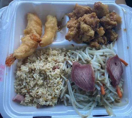 4. Orange Chicken Combo Plate