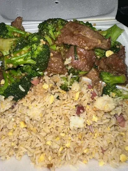 Broccoli Beef Plate