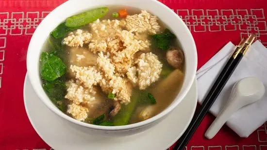 Sizzling Rice Soup