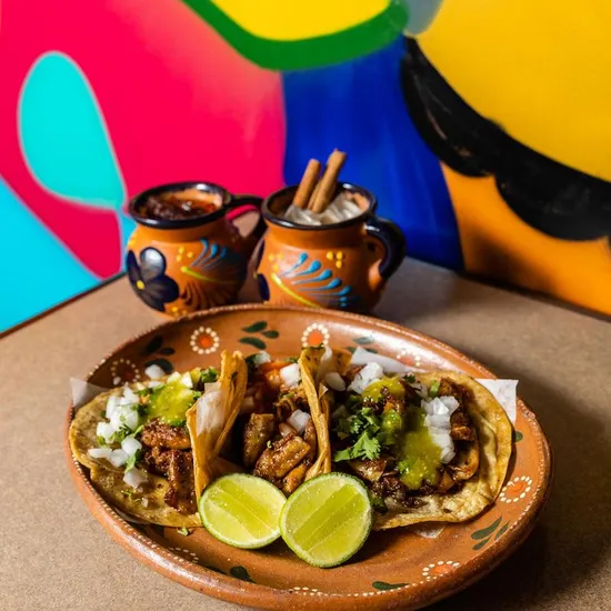 3 Tacos with Chips and Salsa from the R&R Taqueria menu