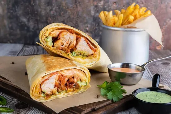 4. Cheesy Hot Wrap