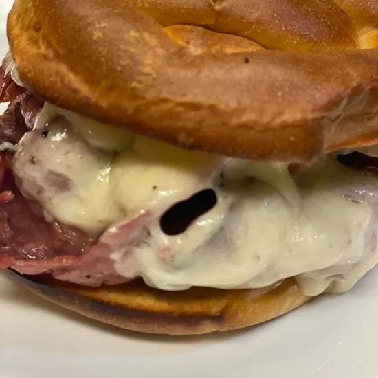 Black Pastrami Sandwich