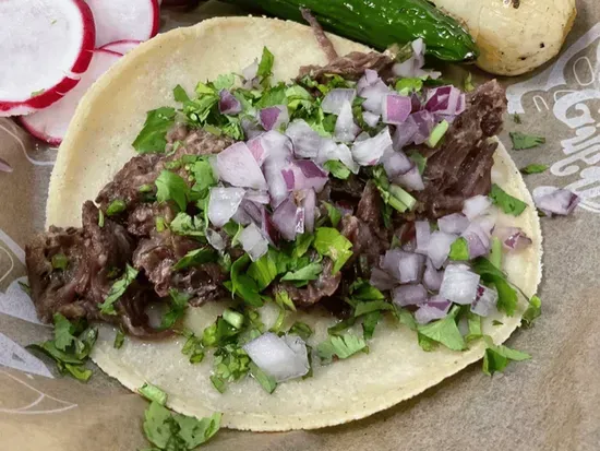 Cachete Taco (Beef Cheek Meat)