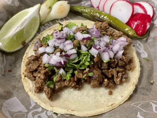 Carne azada taco